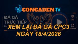 XEM LẠI ĐÁ GÀ CPC3 NGÀY 18/4/26